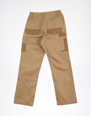 WP09 Cargo Pants Khaki Back